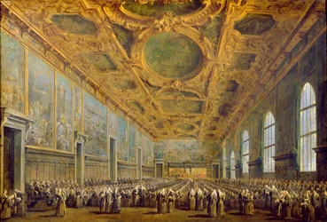 O Doge de Veneza Agradecendo ao Conselho, após 1775
